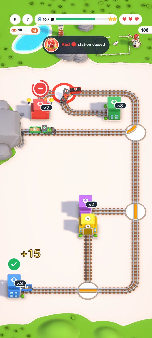 Routeville railway puzzle